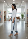 Tew Cotton Flex Fancy Kurti With Bottom Wholesale Clothing Suppliers In India